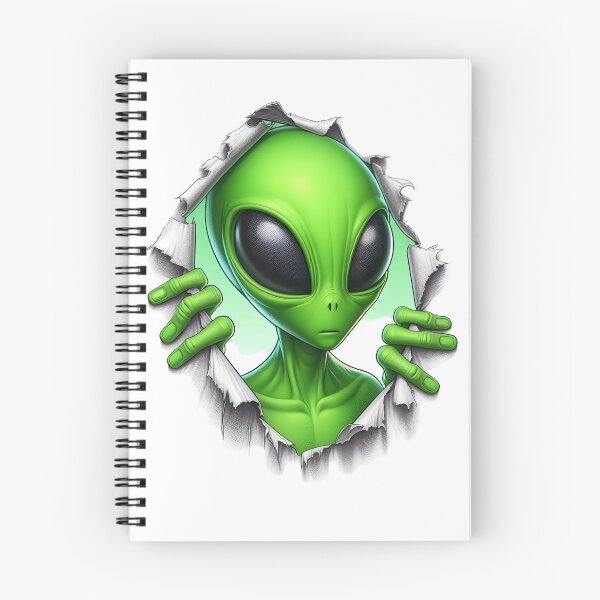 Item preview, Scary Peeking Alien Coming Out Of Your Wherever designed and sold by svarupa.