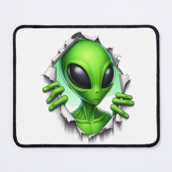 Item preview, Scary Peeking Alien Coming Out Of Your Wherever designed and sold by svarupa.