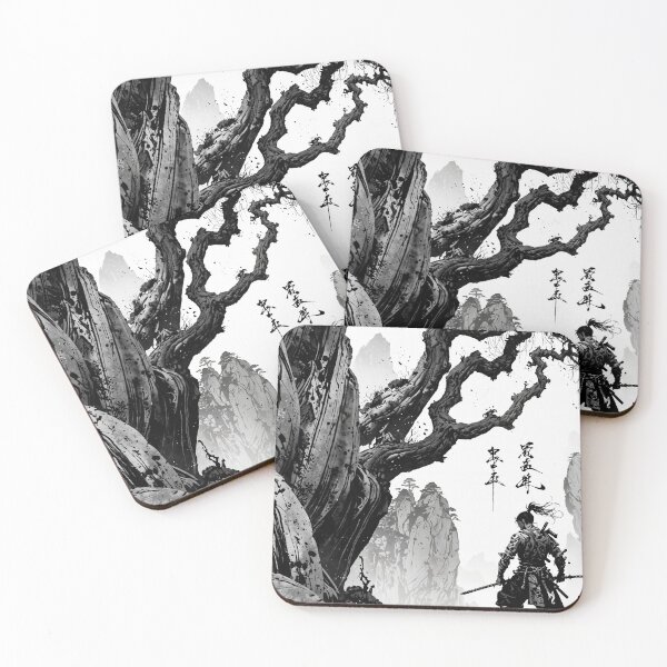 Item preview, Samurai Training Under the Tea Tree designed and sold by Artineer.