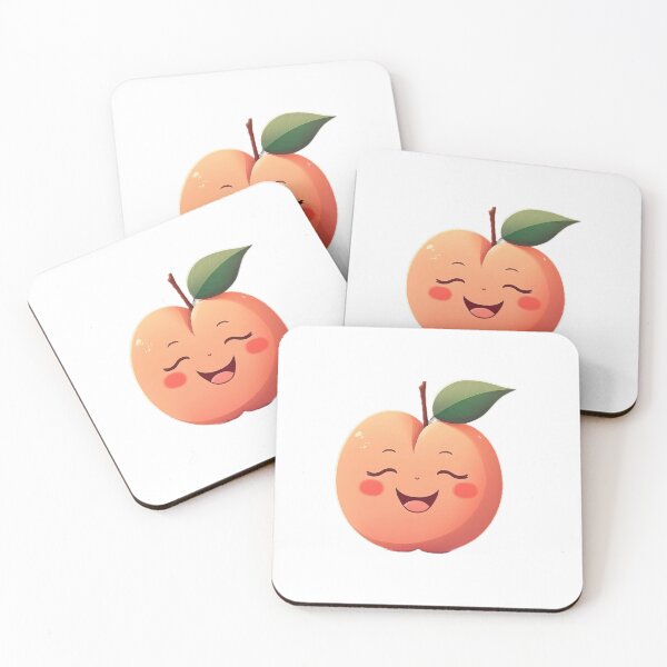 Item preview, Happy Happy Peach  designed and sold by CharlieMakes.