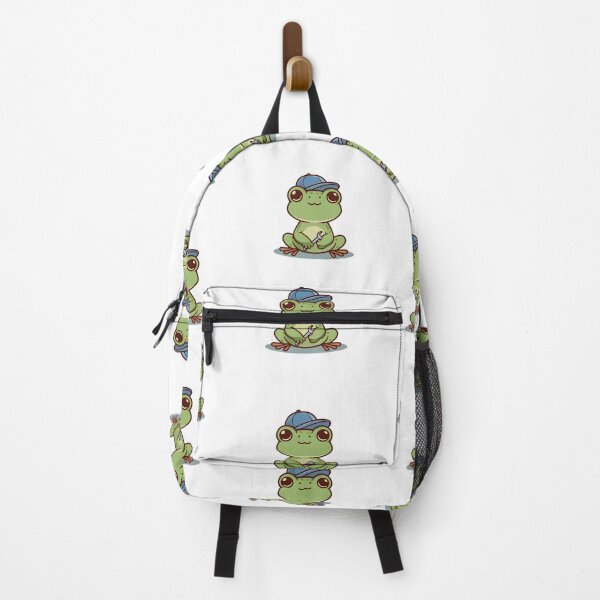 Item preview, A Cute Mechanic Frog designed and sold by DWorriBHappi.