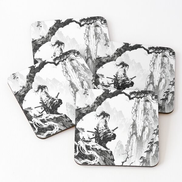 Item preview, Chaos and Zen: Modern Ink Art, B&W painting designed and sold by Artineer.