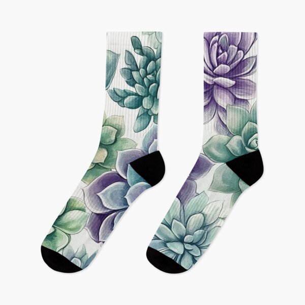 Item preview, Succulent Garden: Watercolor Delight designed and sold by Suzana Djordjevic.