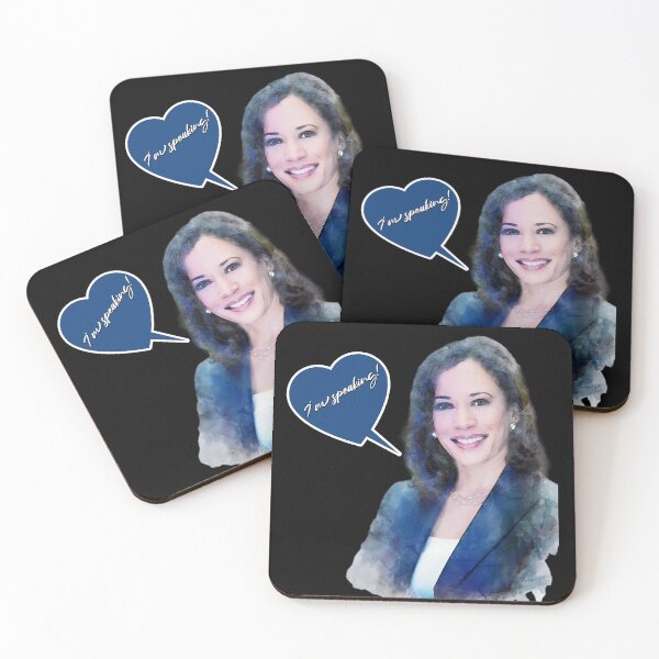 Item preview, WATERCOLOR KAMALA HARRIS I'M SPEAKING  designed and sold by justyna-s28.
