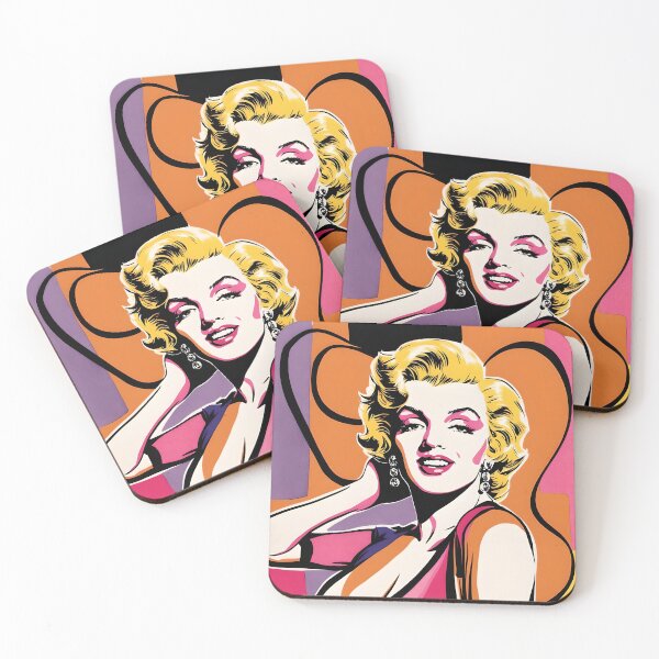 Item preview, Marilyn Monroe-pop art portrait  designed and sold by Artineer.