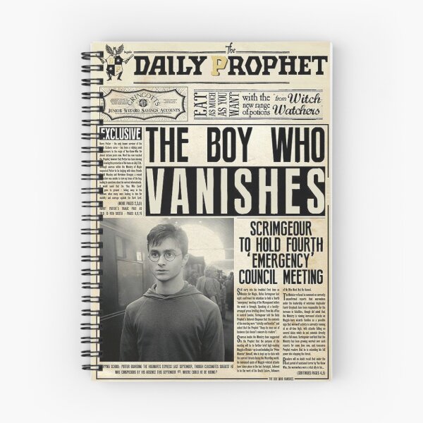 Item preview, Daily Prophet the boy who vanishes designed and sold by ShokoLaPatata.