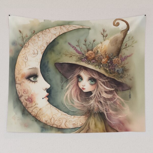 Item preview, Moon’s Secret Keeper designed and sold by Delemore Art.