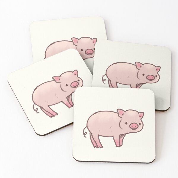 Item preview, Cute Miniature pig  designed and sold by Artofmayara.