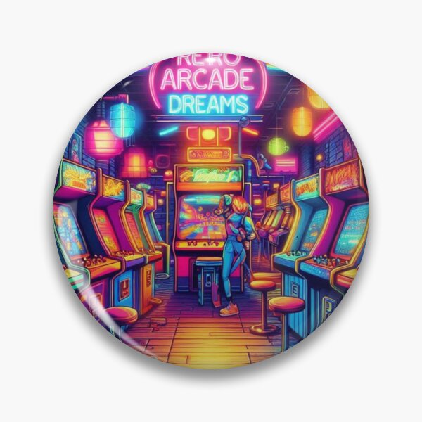 Item preview, classic arcade game cabinets designed and sold by Dominika Farkašová.