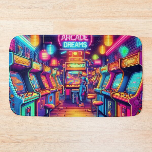 Item preview, classic arcade game cabinets designed and sold by Dominika Farkašová.