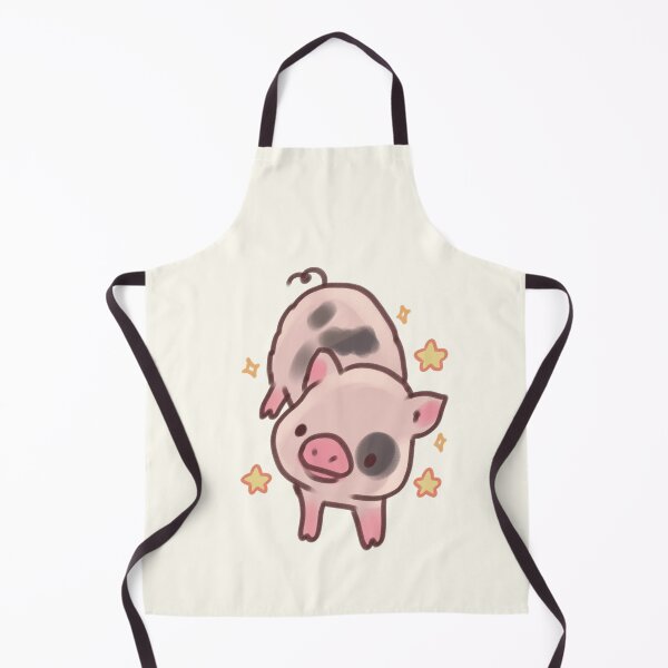 Item preview, Cute Miniature pig illustration designed and sold by Artofmayara.