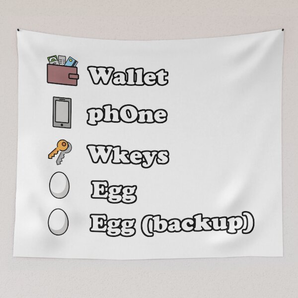Item preview, Before you leave the house, remember "WOWEE" designed and sold by dogfish-art.