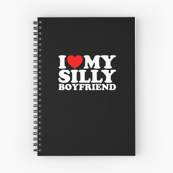 Item preview, I Love My Silly Boyfriend designed and sold by ArtPodium.