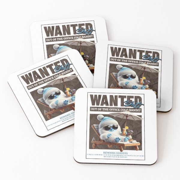 Item preview, YETI - WANTED OLD POSTER - OUT OF OFFICE COLD BANDIT designed and sold by justyna-s28.