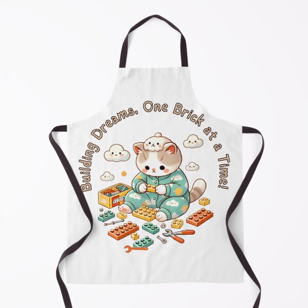 Item preview, Dream Builder Cat in Cloud Pajamas designed and sold by NatureStyle555.