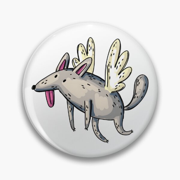 Item preview, Flying Angel Dog designed and sold by FrozenRoscoe.