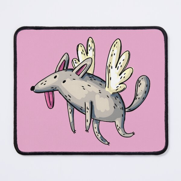 Item preview, Flying Angel Dog designed and sold by FrozenRoscoe.