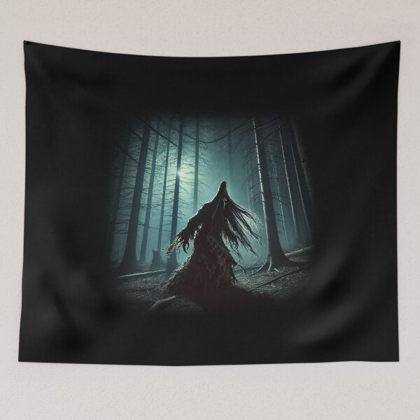 Item preview, Baba Yaga - Slavic Nightmare | Witch in dark forest hunt for you V2 designed and sold by Rodim91.