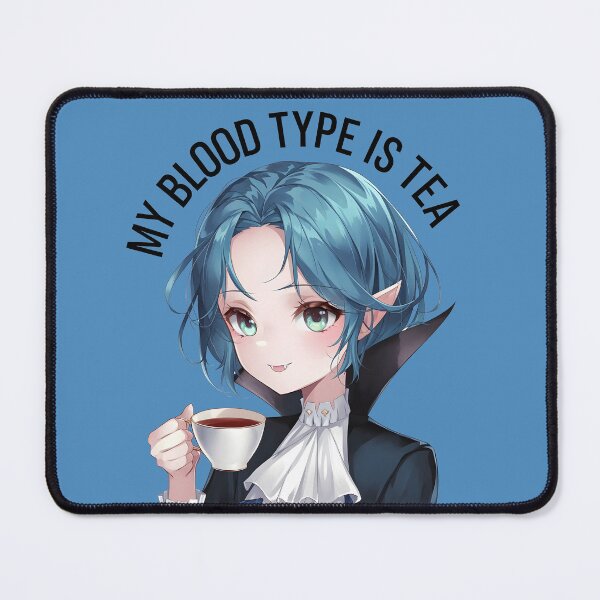 Item preview, My blood type is tea designed and sold by Moonody Designs.