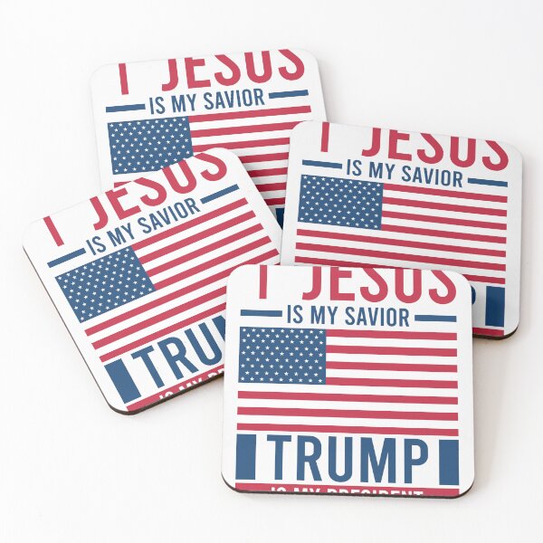 Item preview, Jesus Is My Savior Trump Is My President | Trump Fan Design designed and sold by live-fully.
