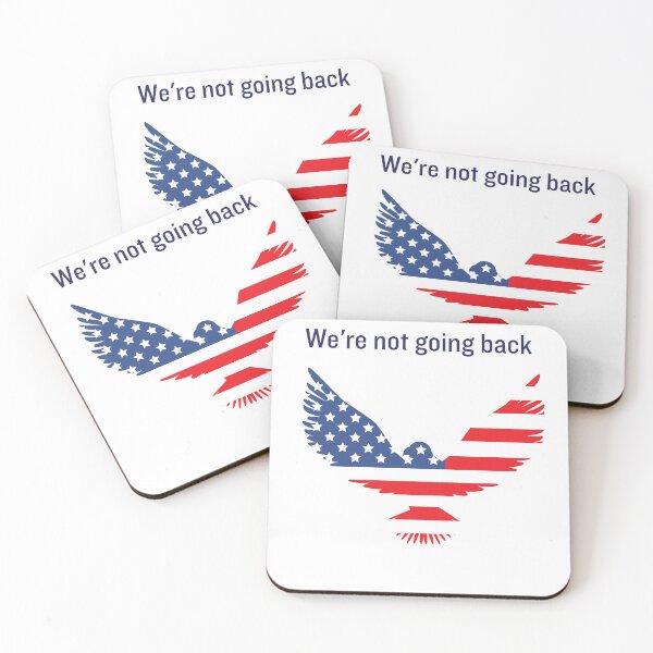 Item preview, We're Not Going back Kamala 2024 designed and sold by rawaart1.