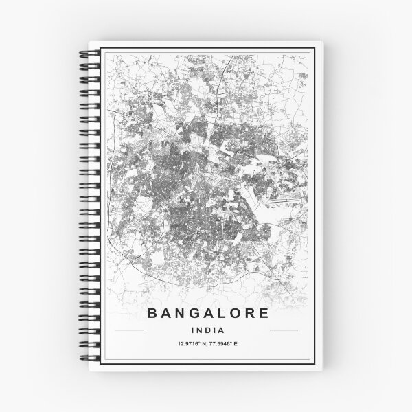 Item preview, Bangalore City Map designed and sold by SHAMPAIN-ART-CO.