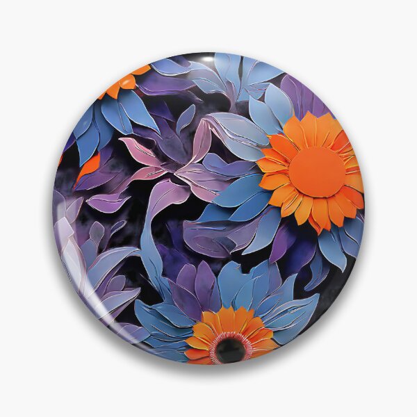 Item preview, A modern sunflower pattern designed and sold by Tchoice.