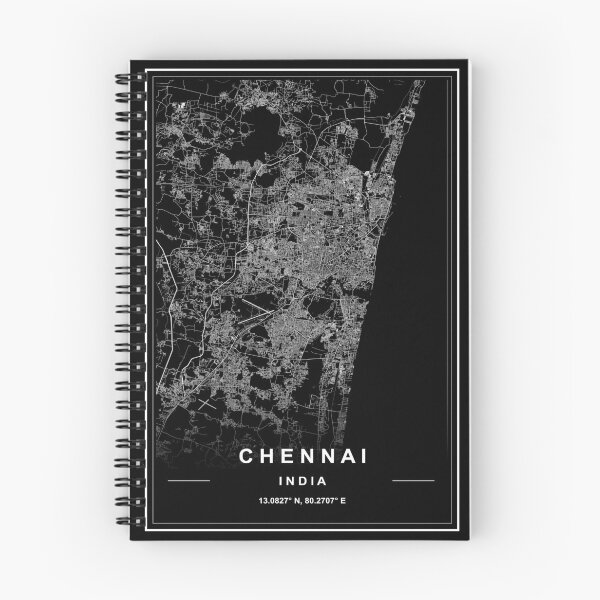 Item preview, Chennai City Map designed and sold by SHAMPAIN-ART-CO.