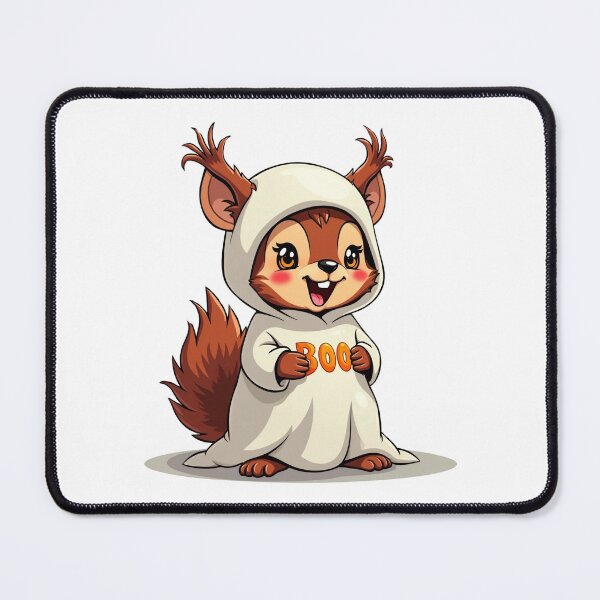 Item preview, BOO! Squirrel in Ghost Costume: Hallowenn Design designed and sold by Rio77 Styles.