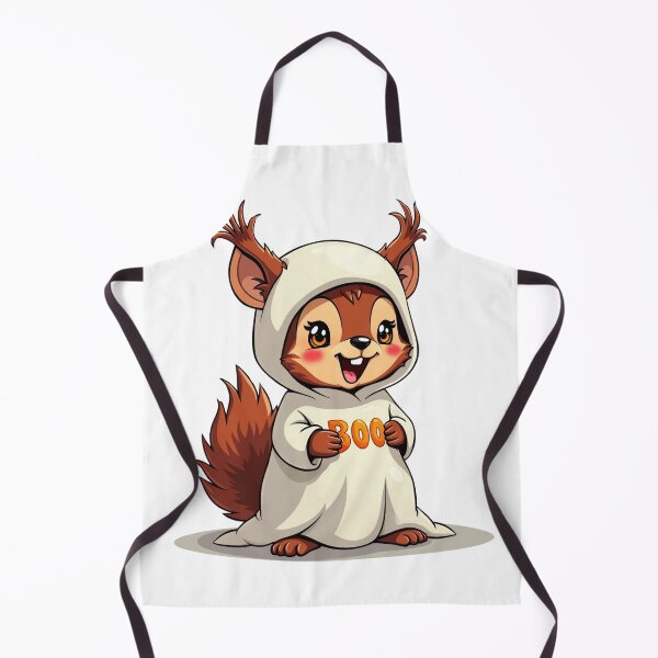 Item preview, BOO! Squirrel in Ghost Costume: Hallowenn Design designed and sold by Rio77 Styles.