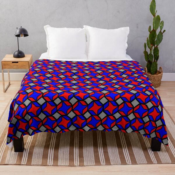 Item preview, Red and blue shiruken designed and sold by Drchuy.