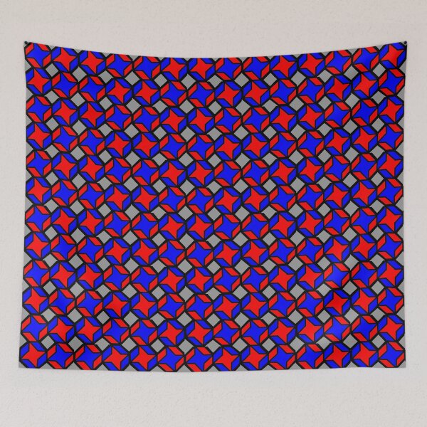 Item preview, Red and blue shiruken designed and sold by Drchuy.