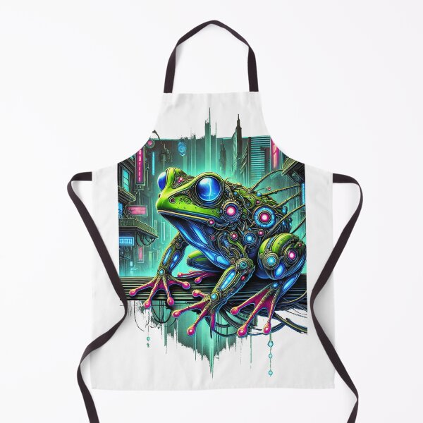 Item preview, Cybernetic Neon Frog designed and sold by Mjonkey.