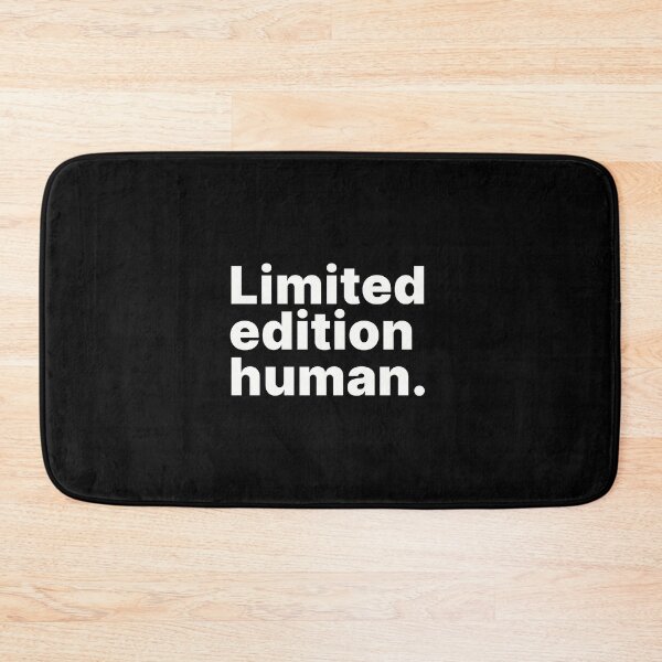 Item preview, Limited edition human | Small text designed and sold by ThingsOnTees.