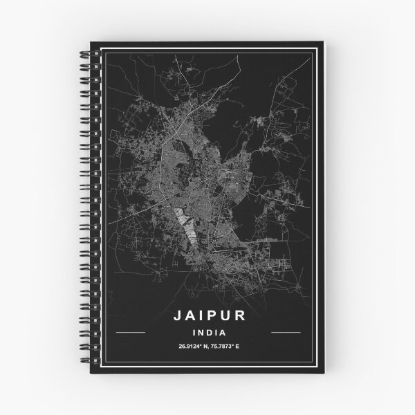 Item preview, Jaipur City Map designed and sold by SHAMPAIN-ART-CO.