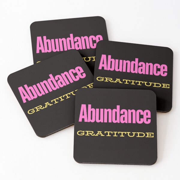 Item preview, Abundance and Gratitude designed and sold by Andykinoz.