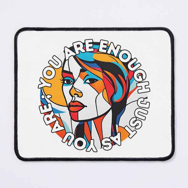 Item preview, You Are Enough Just As You Are designed and sold by AmethystStreet.