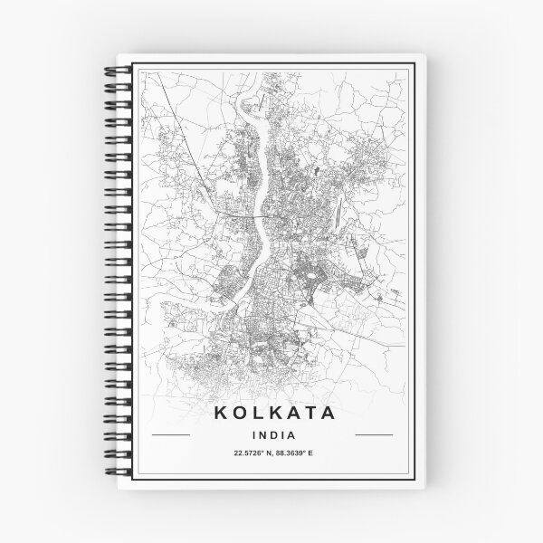 Item preview, Kolkata City Map designed and sold by SHAMPAIN-ART-CO.