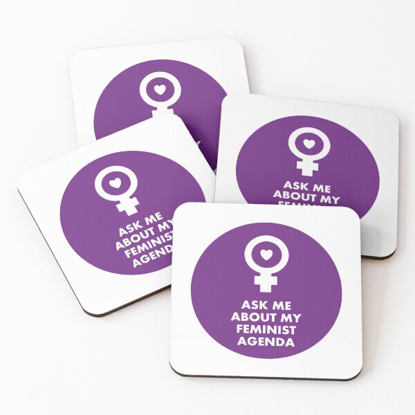 Item preview, Ask me about my feminist agenda designed and sold by Inspirationmotivation.