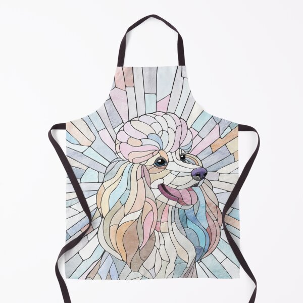 Item preview, Poodle - pastel mosaic art designed and sold by k9printart.