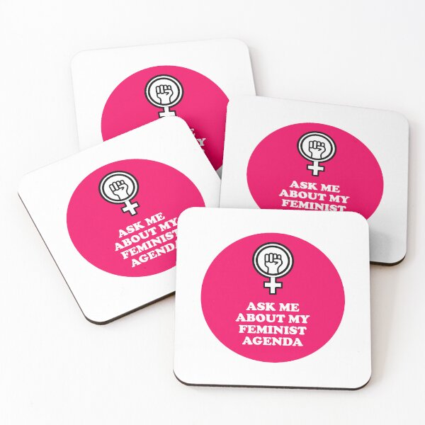 Item preview, Ask me about my feminist agenda designed and sold by Inspirationmotivation.