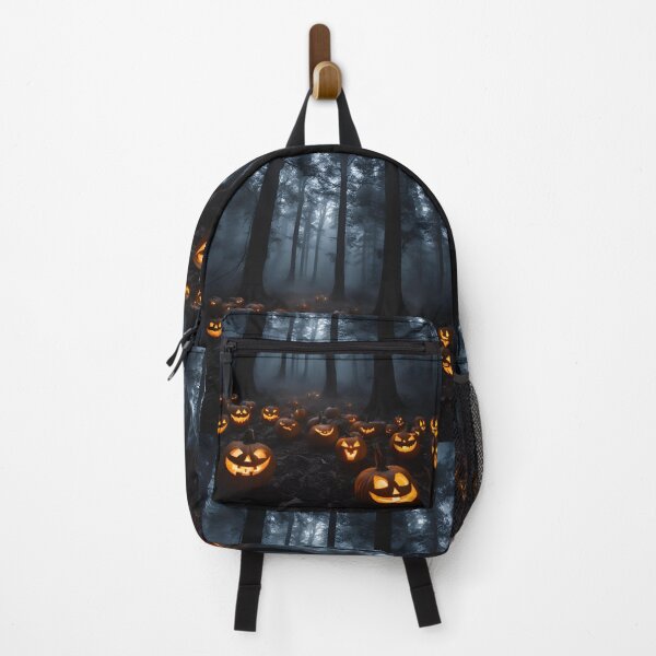 Item preview, Haunted Halloween Night with Pumpkins designed and sold by VibrantCo.