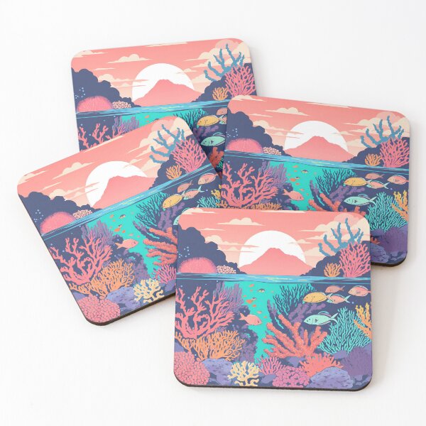 Item preview, Coral Reef designed and sold by ColorArtByEric.