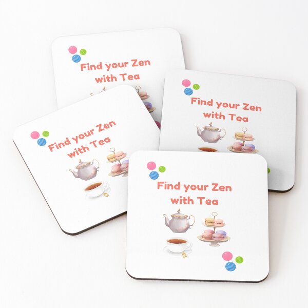 Item preview, Find your Zen with Tea. designed and sold by Zha-Zha Designs.