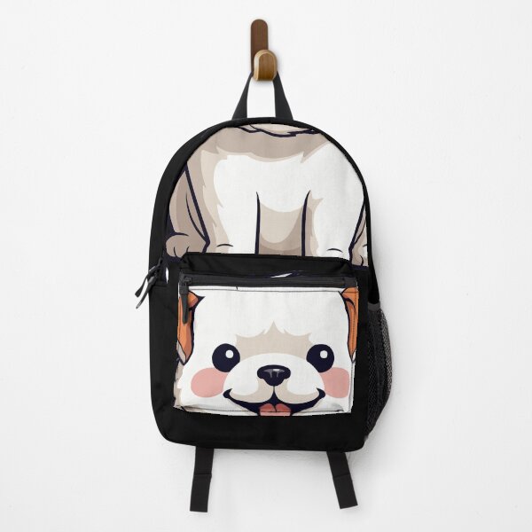 Item preview, cute white dog designed and sold by roasted-peanuts.