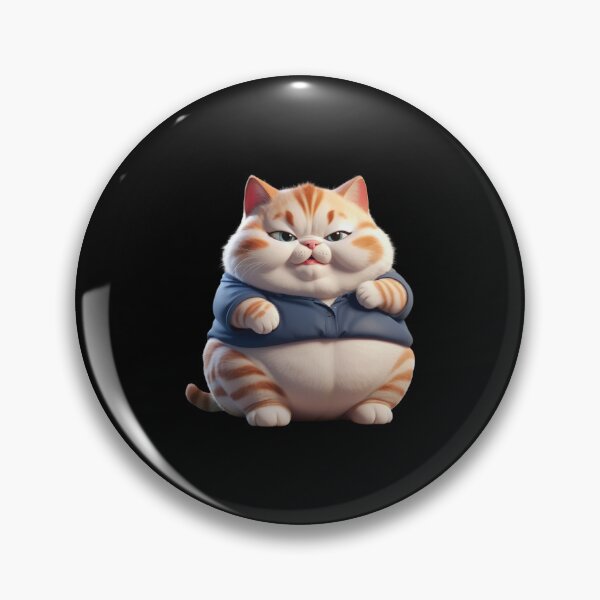 Item preview, Fat Cat designed and sold by Black-WhiteFUN.
