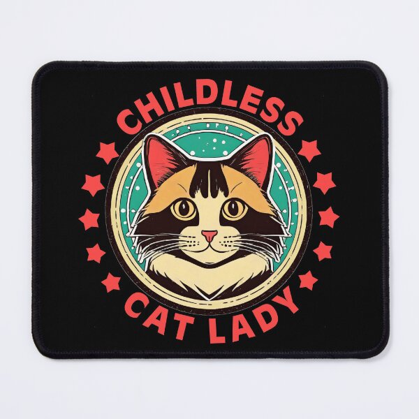 Item preview, Childless Cat Lady designed and sold by AntiqueImages.