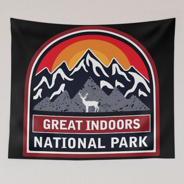 Item preview, Great Indoors National Park designed and sold by Nature-Book.