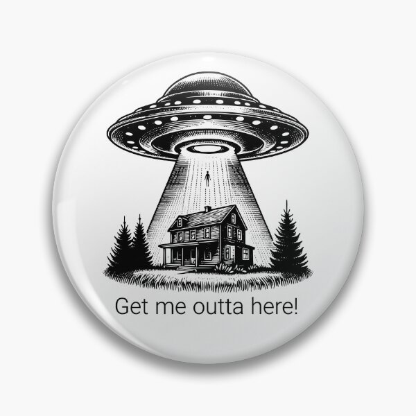 Item preview, Get me outta here! designed and sold by roswellboutique.