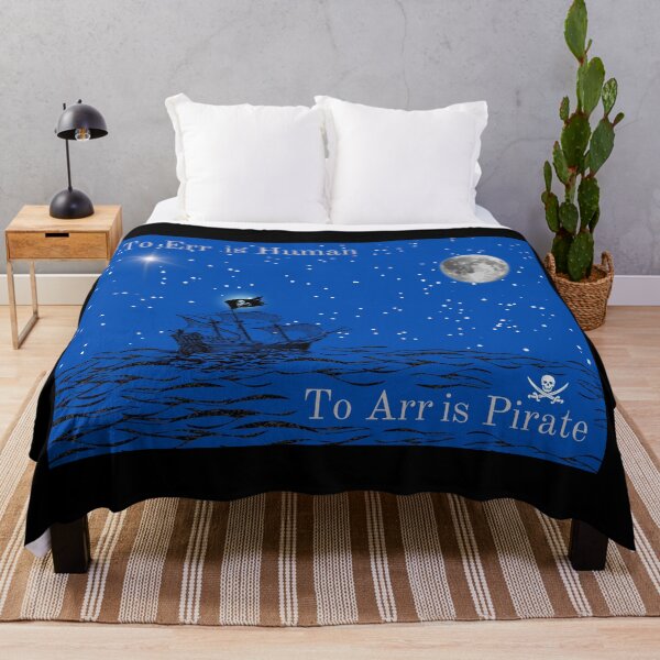 Item preview, To Err is Human, To Arr is Pirate designed and sold by EJVisuals.